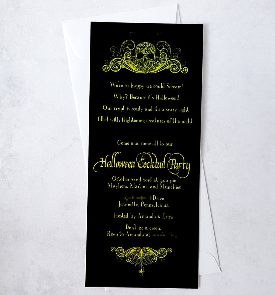 Halloween Cocktail Party ($20+)