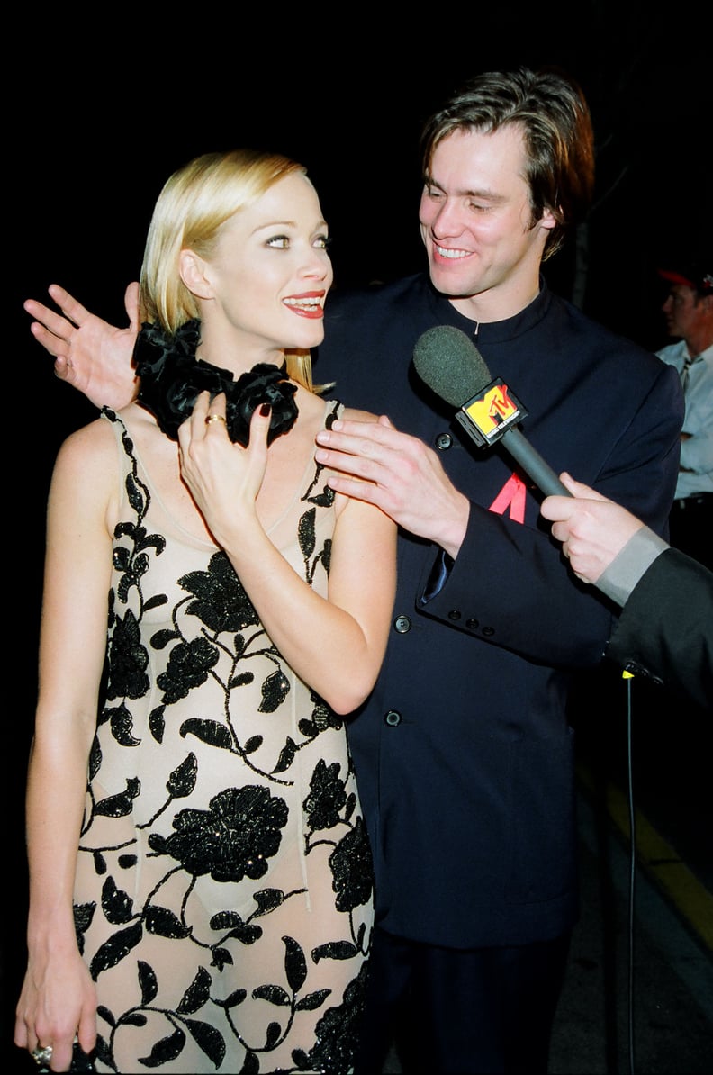 Jim Carrey and Lauren Holly, 1995