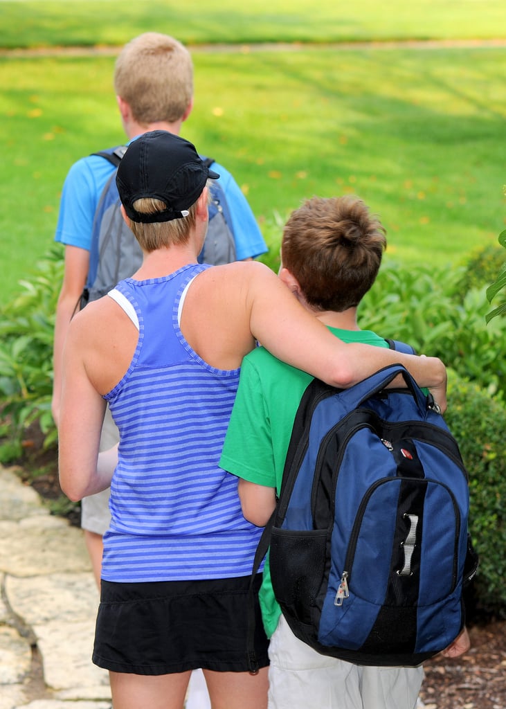 To the gay parent.