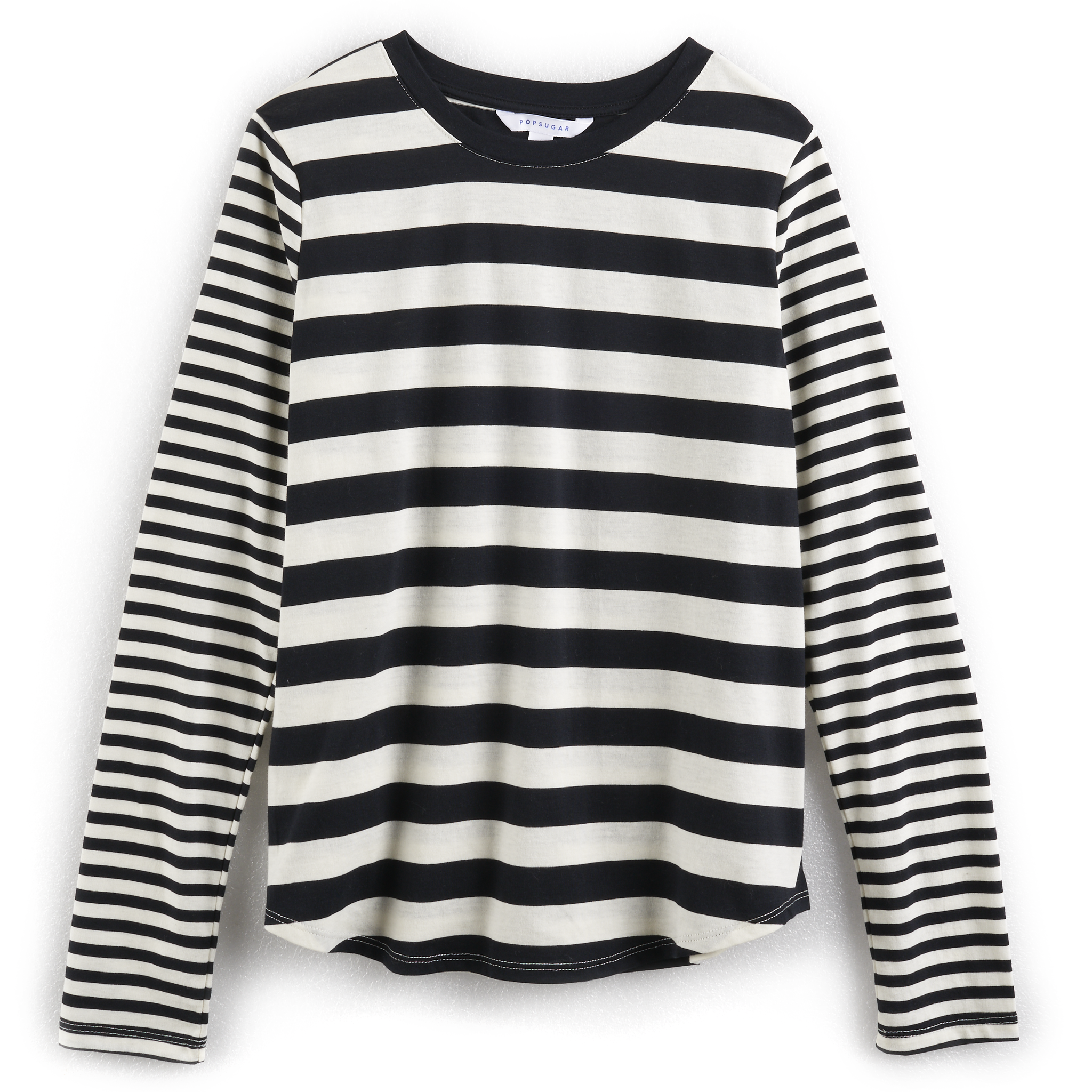 emulsion Vågn op strubehoved Black and White Stripe Long-Sleeve Tee | POPSUGAR at Kohl's Has 50+  Cozy-Cool Pieces For November Now on Sale — So, Hurry! | POPSUGAR Fashion  Photo 29