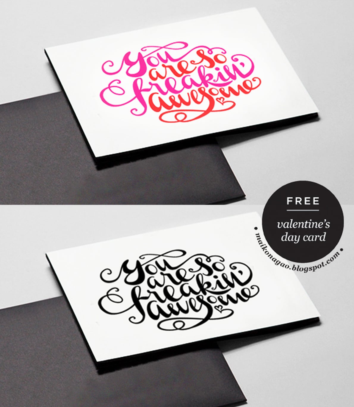 Valentine's Day Free Printable Cards | PS Smart Living