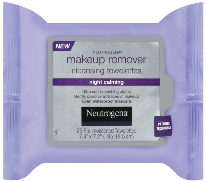 "These are my favorite," Kim said of the Night Calming Makeup Remover Cleansing Towelettes ($8) from Neutrogena.