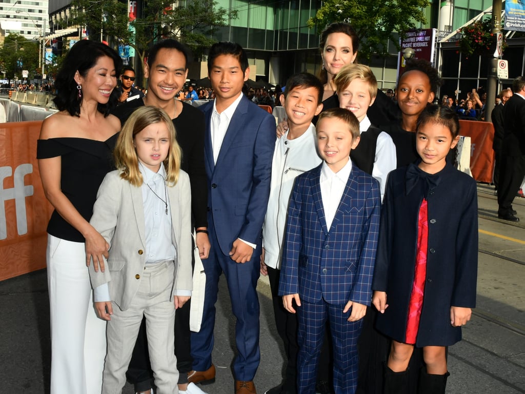Angelina Jolie With Her Kids at Toronto Film Festival 2017 | POPSUGAR Celebrity Photo 9