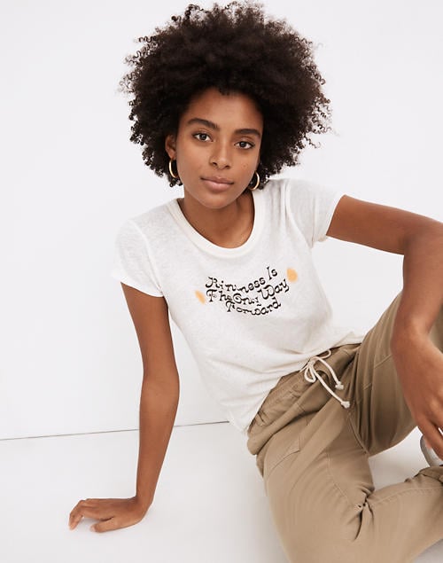 Madewell x Real Fun, Wow! Kindness Graphic Perfect Vintage Tee