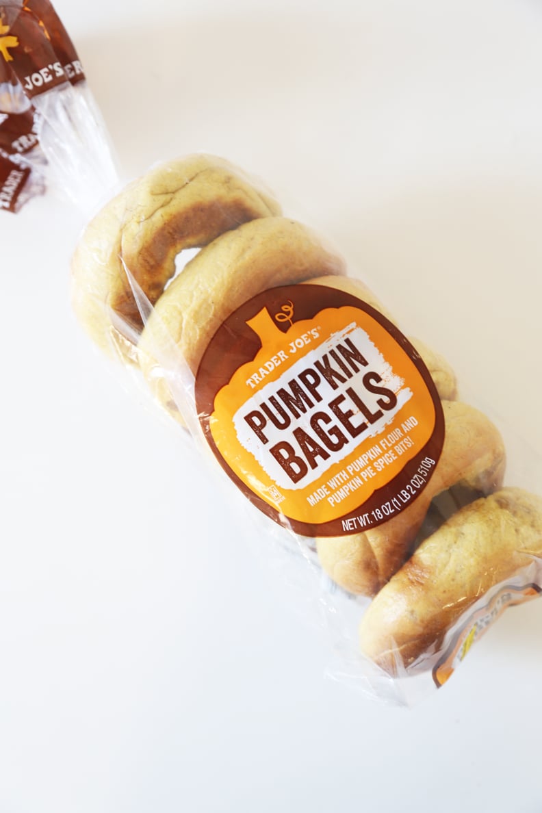 Trader Joe's Pumpkin Bagels ($2)