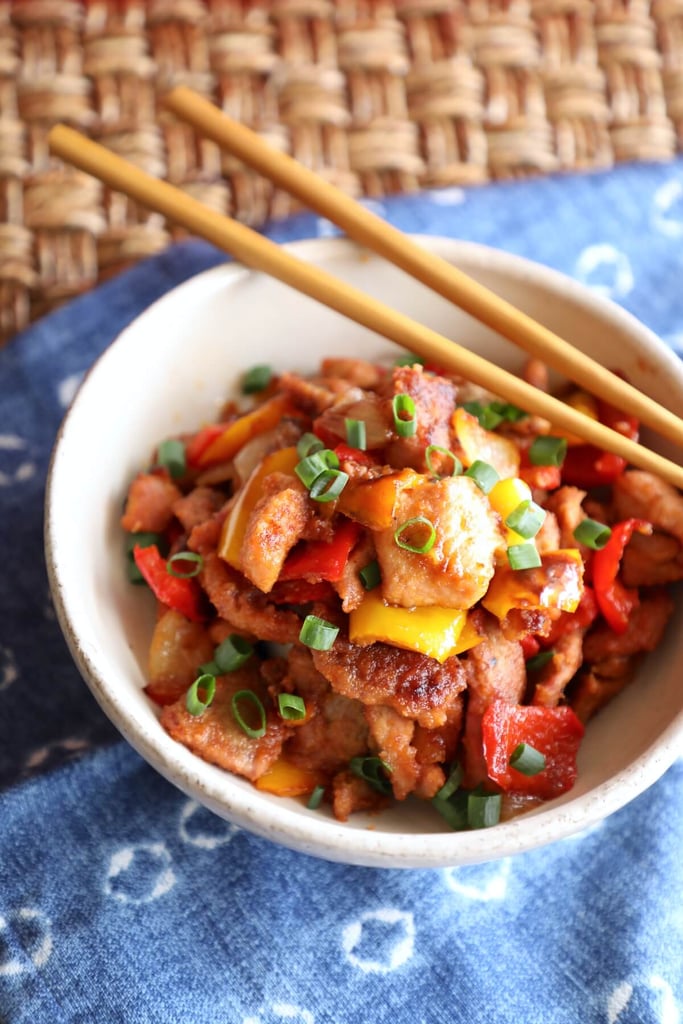 Sweet and Sour Pork Sheet-Pan Meal