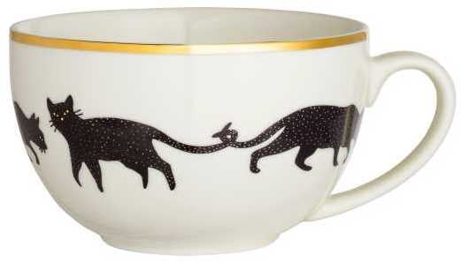 Cat Printed Porcelain Mug ($10)