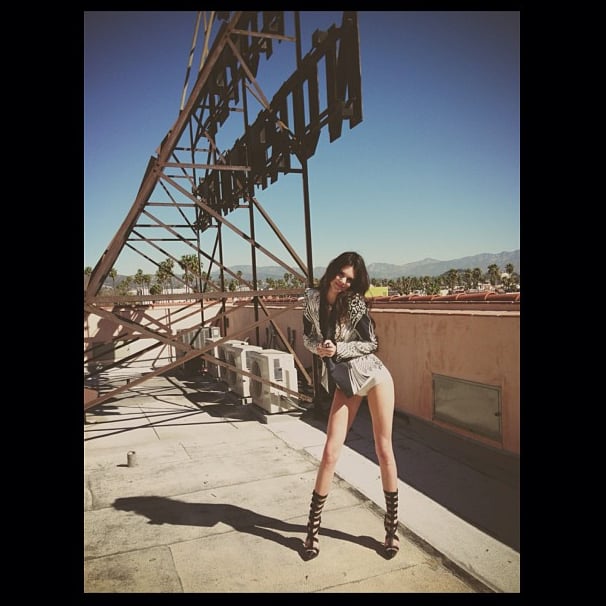 Kendall Forgot Her Bottom For a Photo Shoot on a Roof