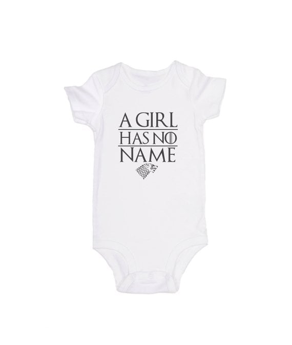 A Girl Has No Name Onesie