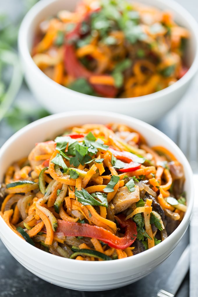 Cajun Sweet Potato Noodles