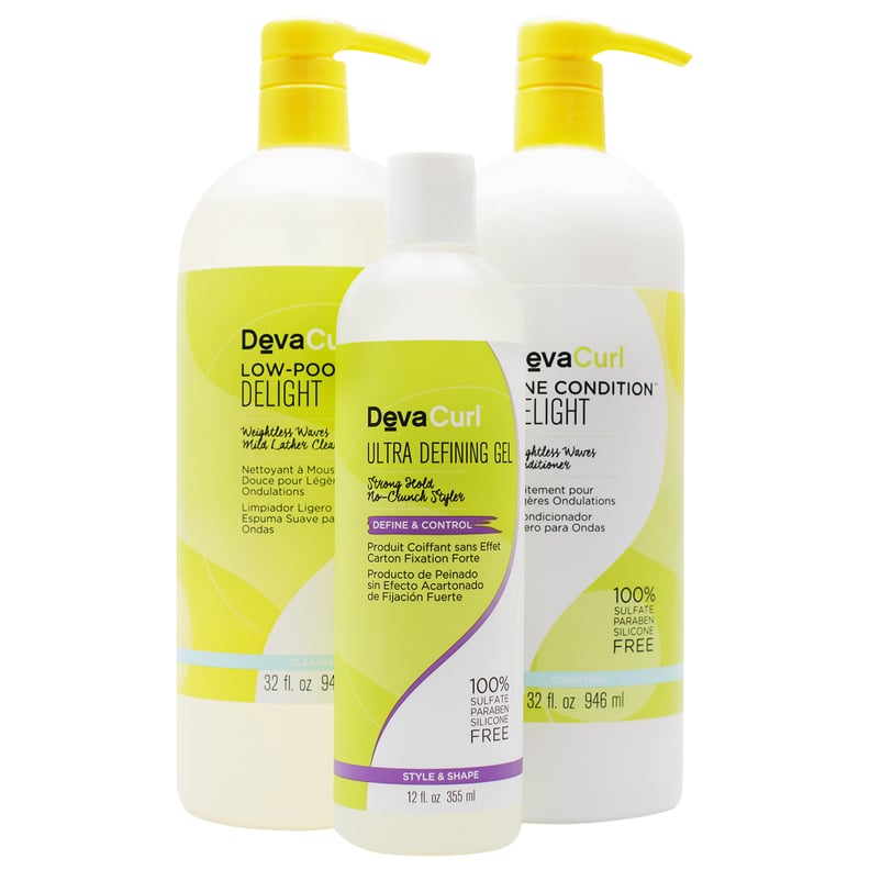 Devacurl Make Them Gel-ous Wavy Cleanse and Condition Liter Kit