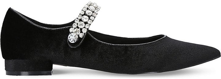 Kg Kurt Geiger Velvet Flat