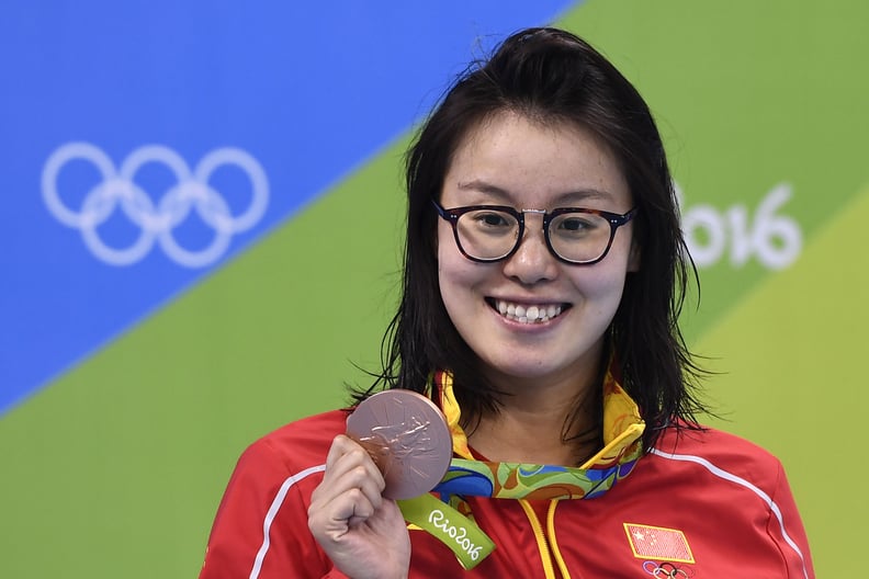 When a Chinese swimmer ignored taboos and talked about her period.