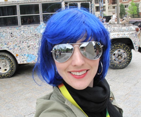 Pictures Of People With Blue Hair Popsugar Beauty