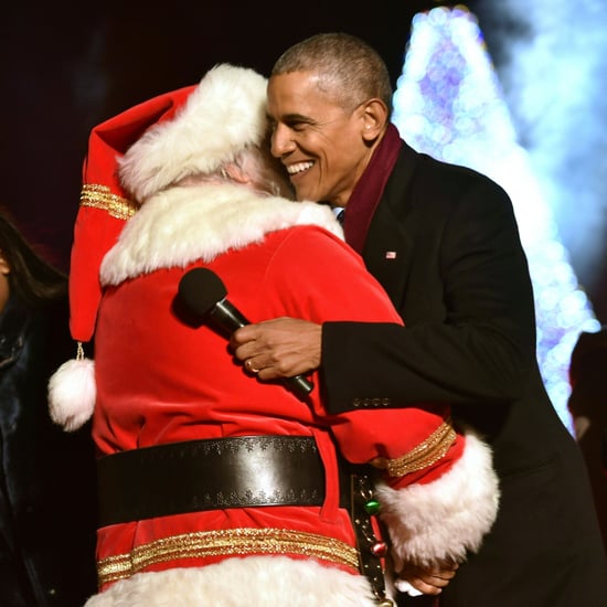 President Obama Last White House Tree Lighting Photos 2016