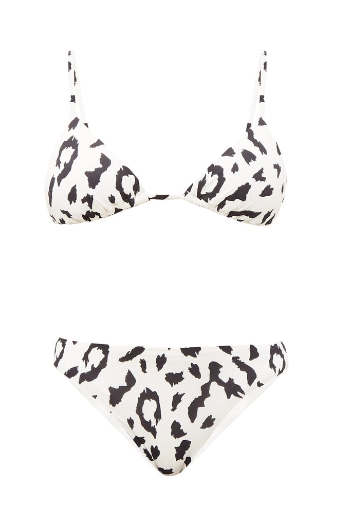 Self-Portrait Leopard-Print Triangle Bikini Top ($100)
Self-Portrait Leopard-Print Bikini Briefs ($90)