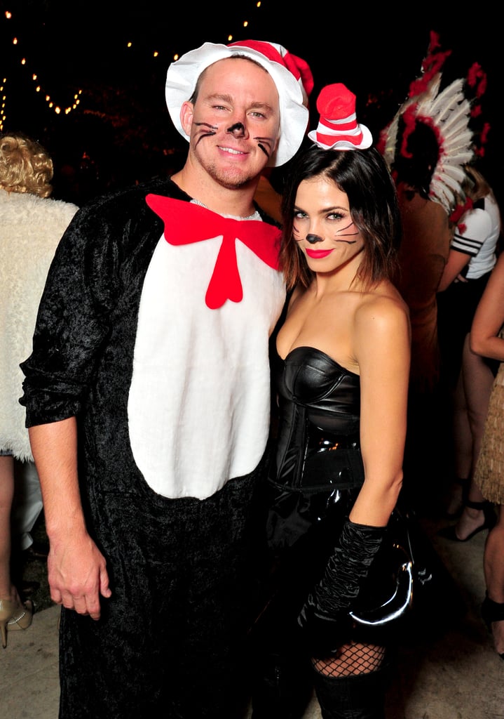 Channing Tatum and Jenna Dewan Tatum as Cat in the Hat