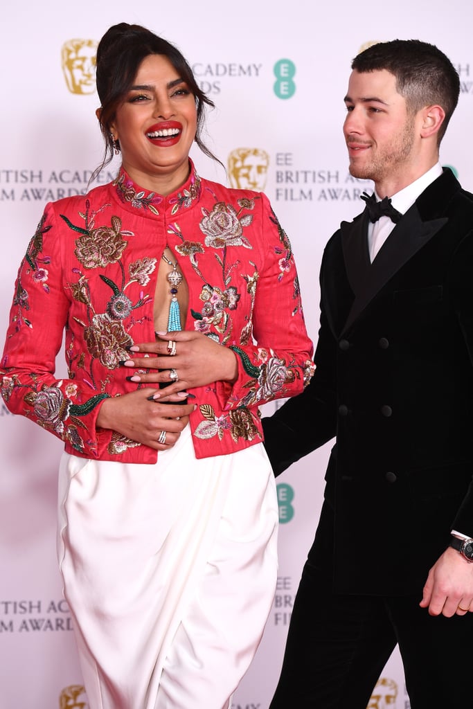 BAFTA Awards 2021: Priyanka Chopra's Black French Manicure