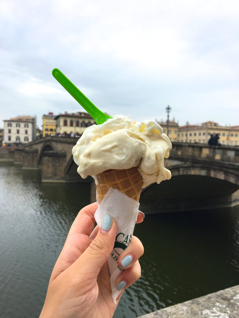 Something sweet
Because a trip to Italy wouldn't really be a trip to Italy without gelato, treat yourself to a cup or cone at one of the Florence's many gelaterias. Try Venchi for rich chocolate nougatine in a chocolate-dipped cone or Vivoli for incredibly potent coffee and pear flavors.