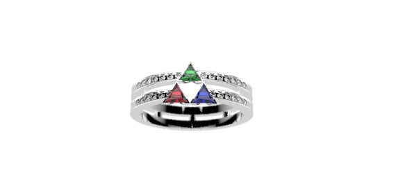 Zelda Triforce ring