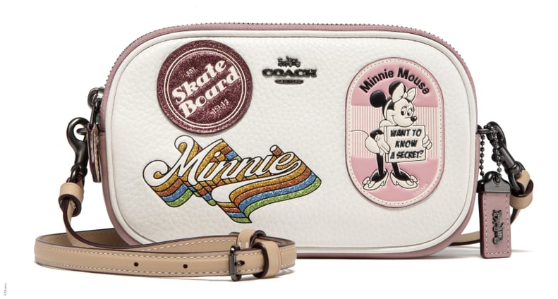 Crossbody Clutch With Minnie Mouse Patches