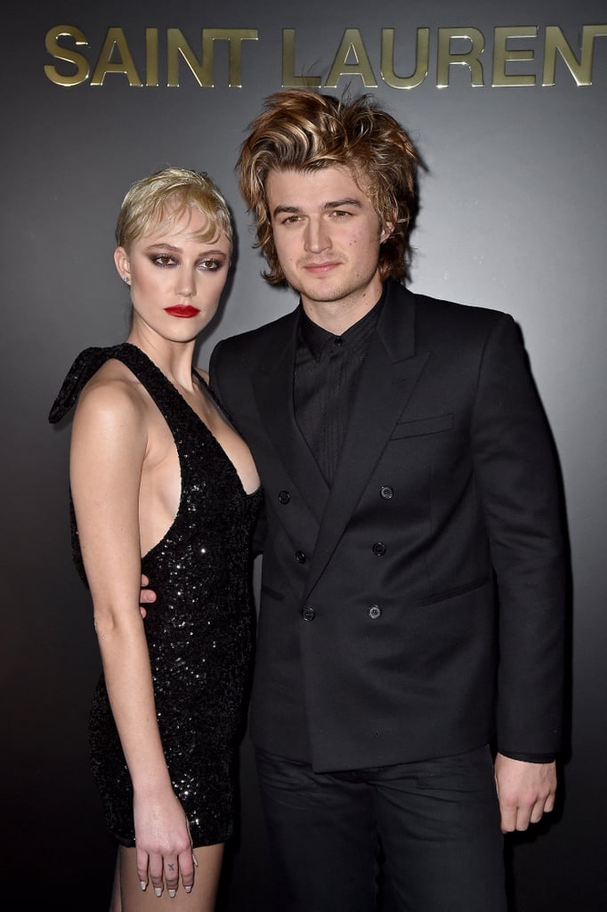 Joe Keery Debuts Blond Highlights February 2020