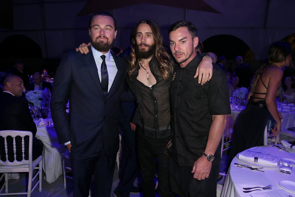 Jared Leto and his brother, Shannon, hung out with Leo.