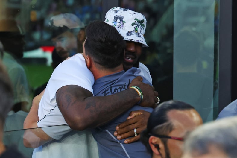 Celebrities at Lionel Messi's Inter Miami Debut: LeBron James and Lionel Messi