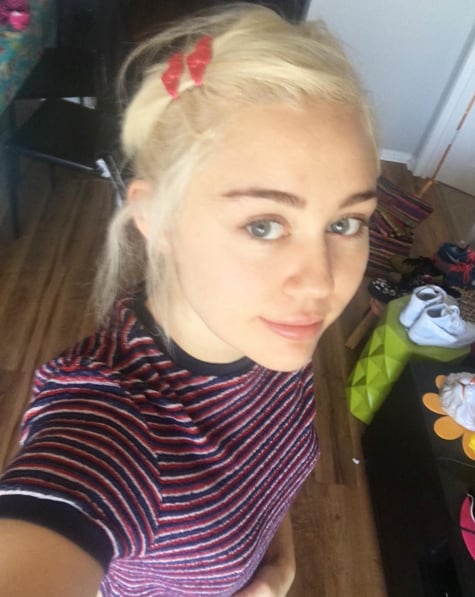Miley Cyrus's Bangs | Spring 2016