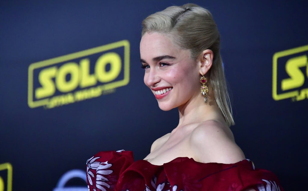 Emilia Clarke's Platinum Blonde in 2018