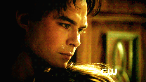 But Damon is just as vulnerable as she is. They can be each others' shoulder to cry on.