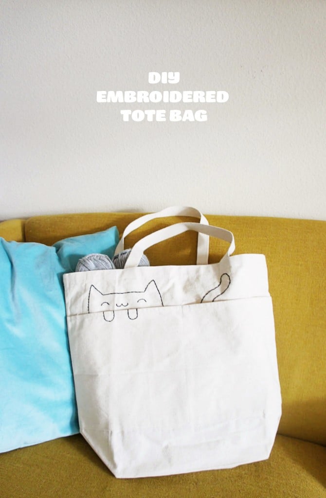 Stitched Tote Bag