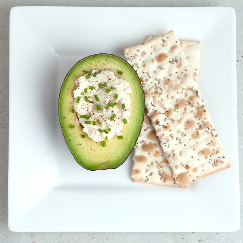 Baked Avocado With Cheese