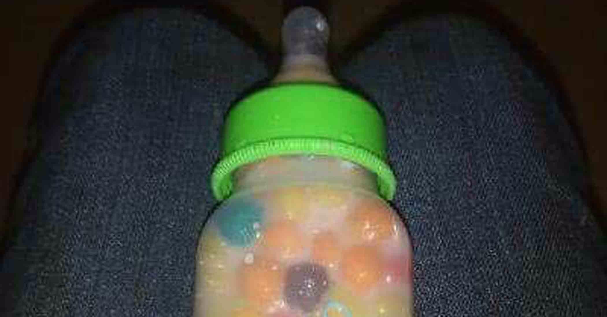 When can babies get hot sale cereal in their bottle