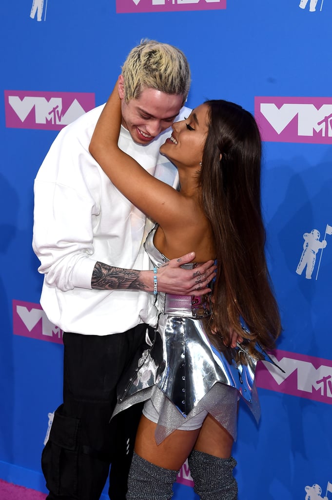 Why Did Ariana Grande and Pete Davidson Run Off VMAs Carpet?