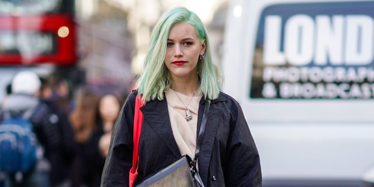 Green Hair Colour Trend Inspiration and Ideas For Autumn | POPSUGAR ...