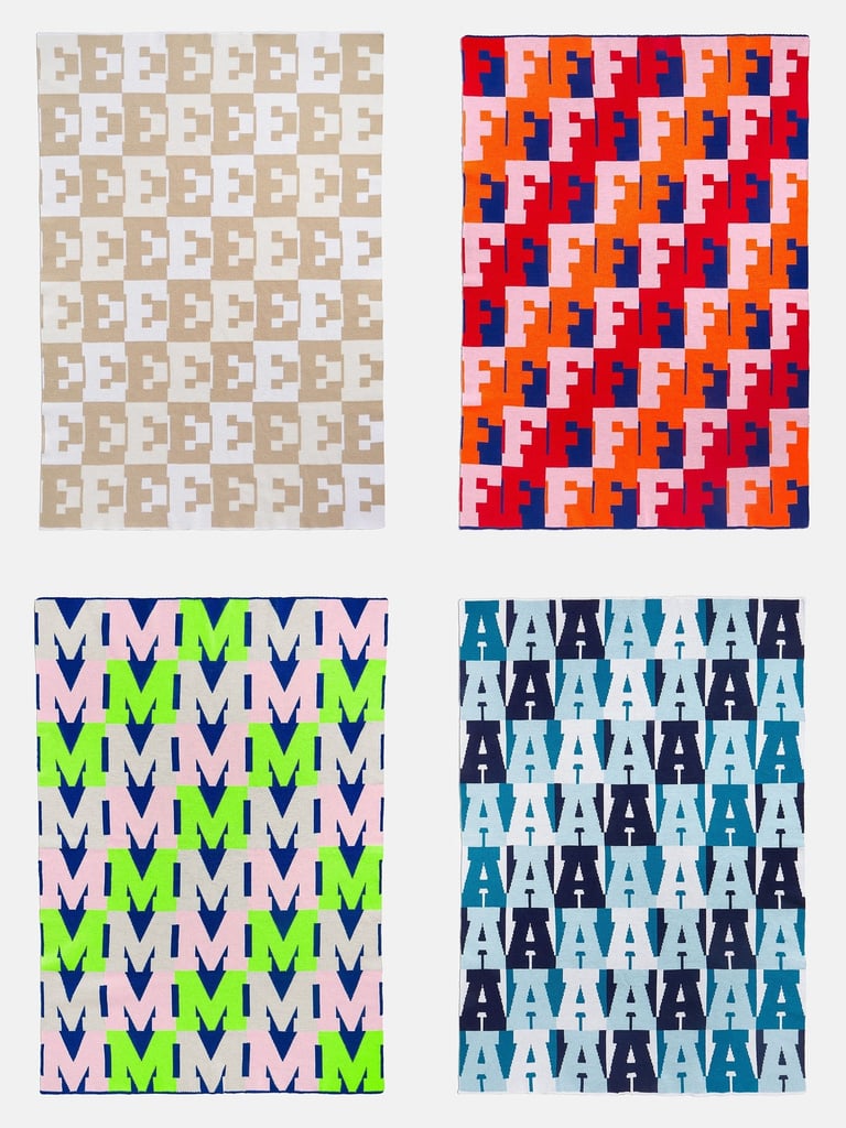 A Colorblocked Blanket: BaubleBar The Alpha Blanket: On Repeat