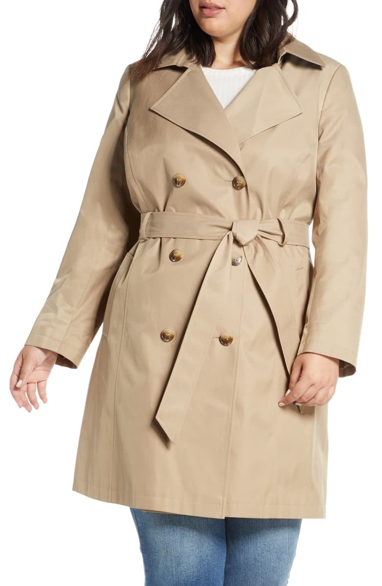 Sam Edelman Double Breasted Trench Coat