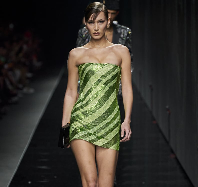 versace fall-winter 2022 fashion show. sora choi & vittoria ceretti. #