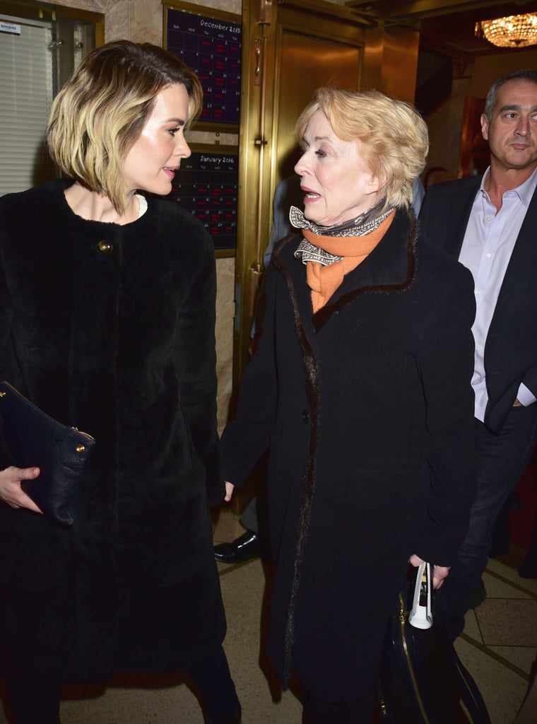 Sarah Paulson Holland Taylor Date Night December 2015