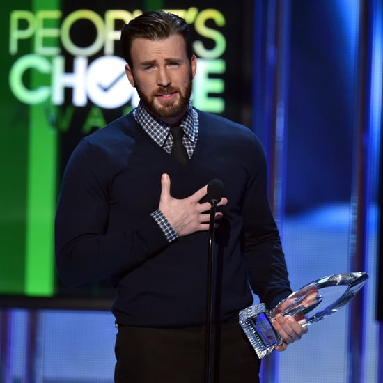 Chris Evans at the People's Choice Awards 2015