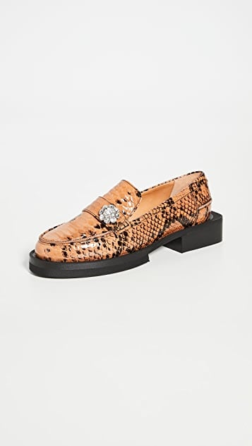 Ganni Jewel Loafers