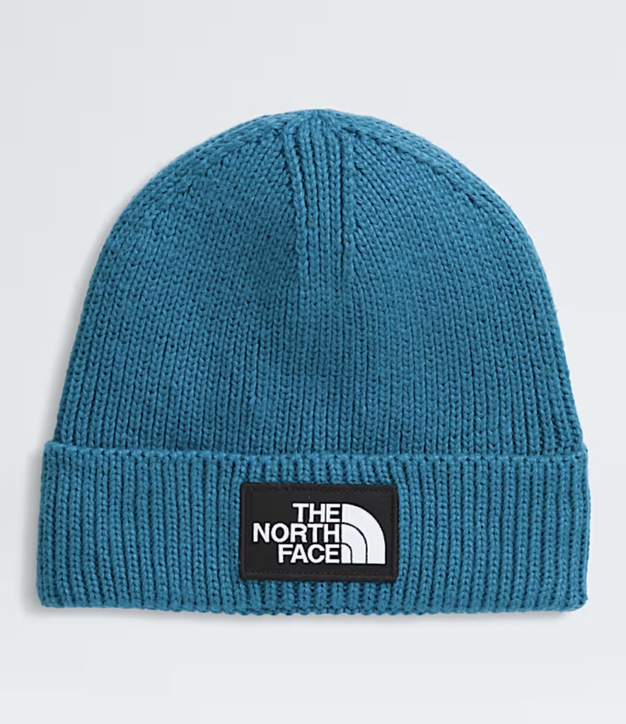 TNF™ Logo Box Cuffed Beanie ($30)
When it comes to gifting, you can never go wrong with a good accessory. This beanie is equal parts stylish and practical, with thanks to the brand's classic logo embroidery and stretchy fabric. Plus, it's made with 97 percent recycled material — perfect for the sustainable guy or girl in your life.