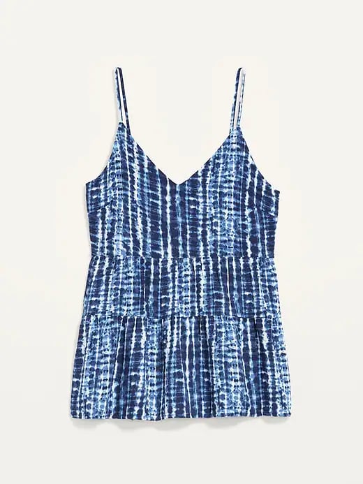 Old Navy Tiered Tie-Dyed Cami Top