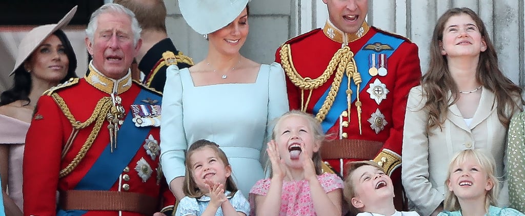 Prince George Princess Charlotte Trooping the Colour 2018