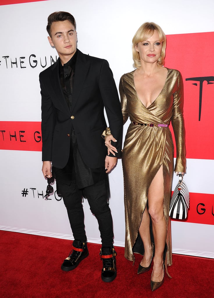 Brandon Lee and Pamela Anderson at Premiere | Photos