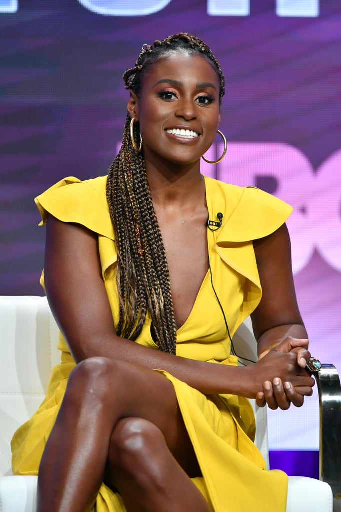 Issa Rae's Smoky Gold Eyeshadow