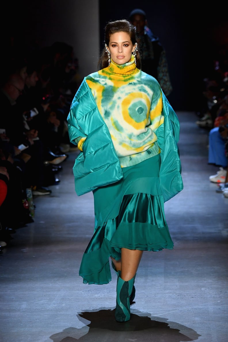 Ashley Graham Walking in Prabal Gurung