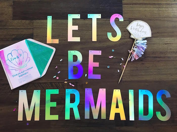 Colorful Mermaid Birthday Party Ideas