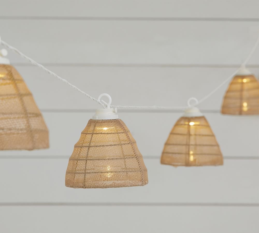Boho Lights: Isola Indoor/Outdoor Woven String Lights
